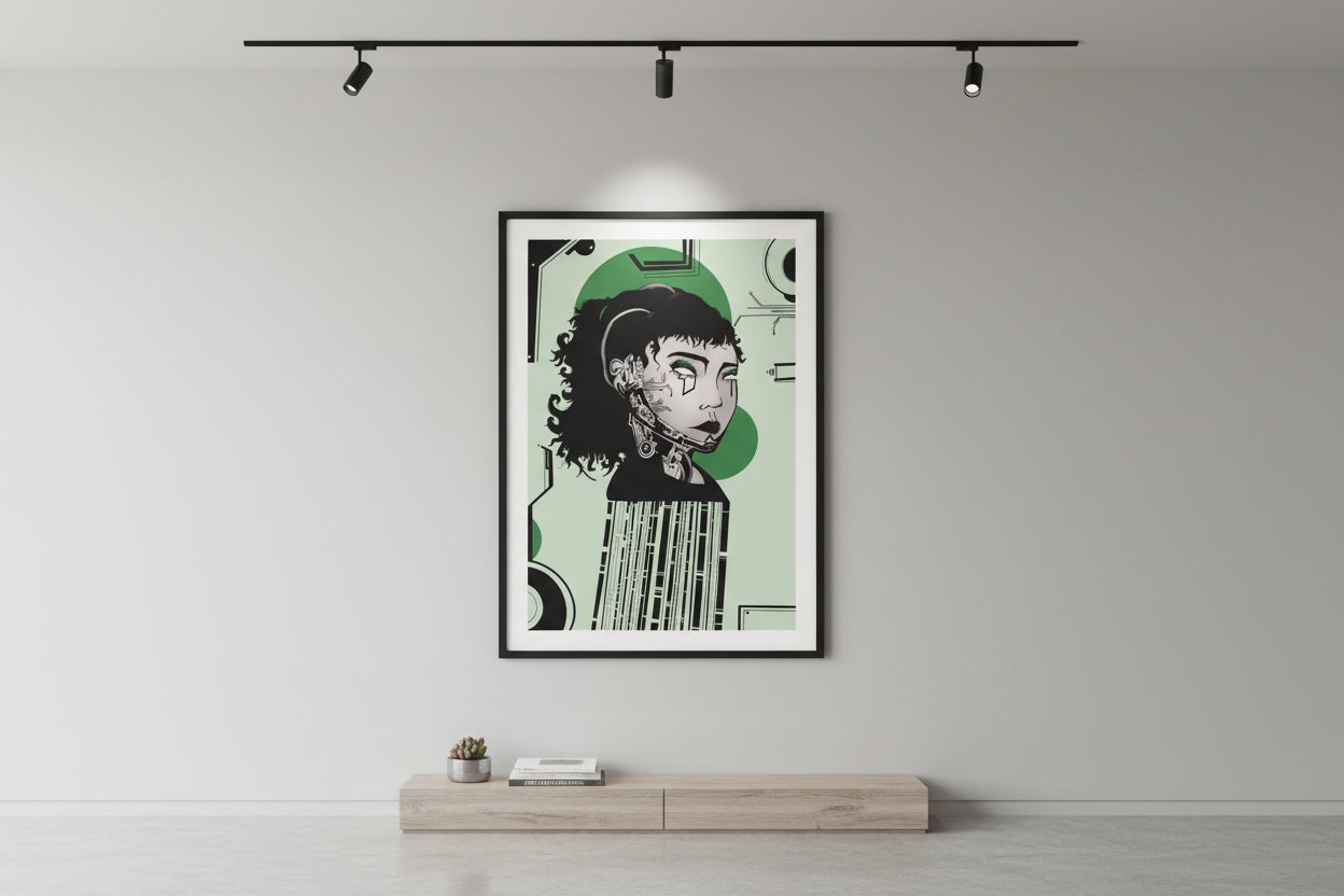 CYBER PUNK ART PRINT