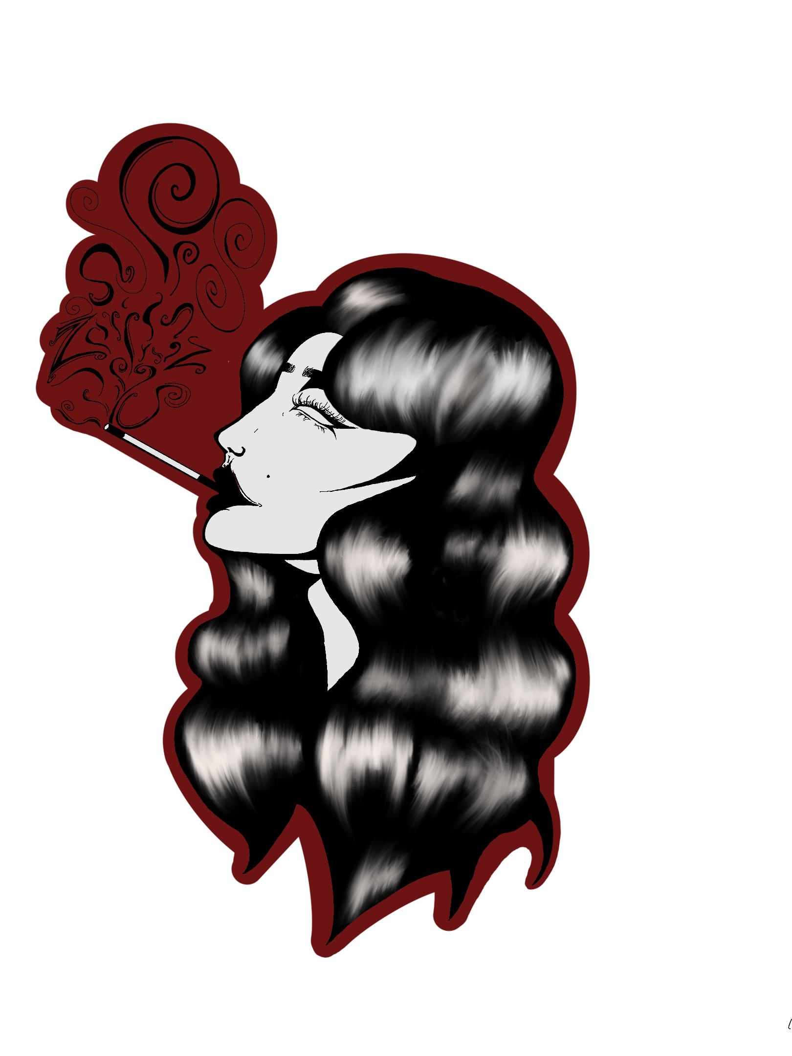 ASHES OF WANT STICKER