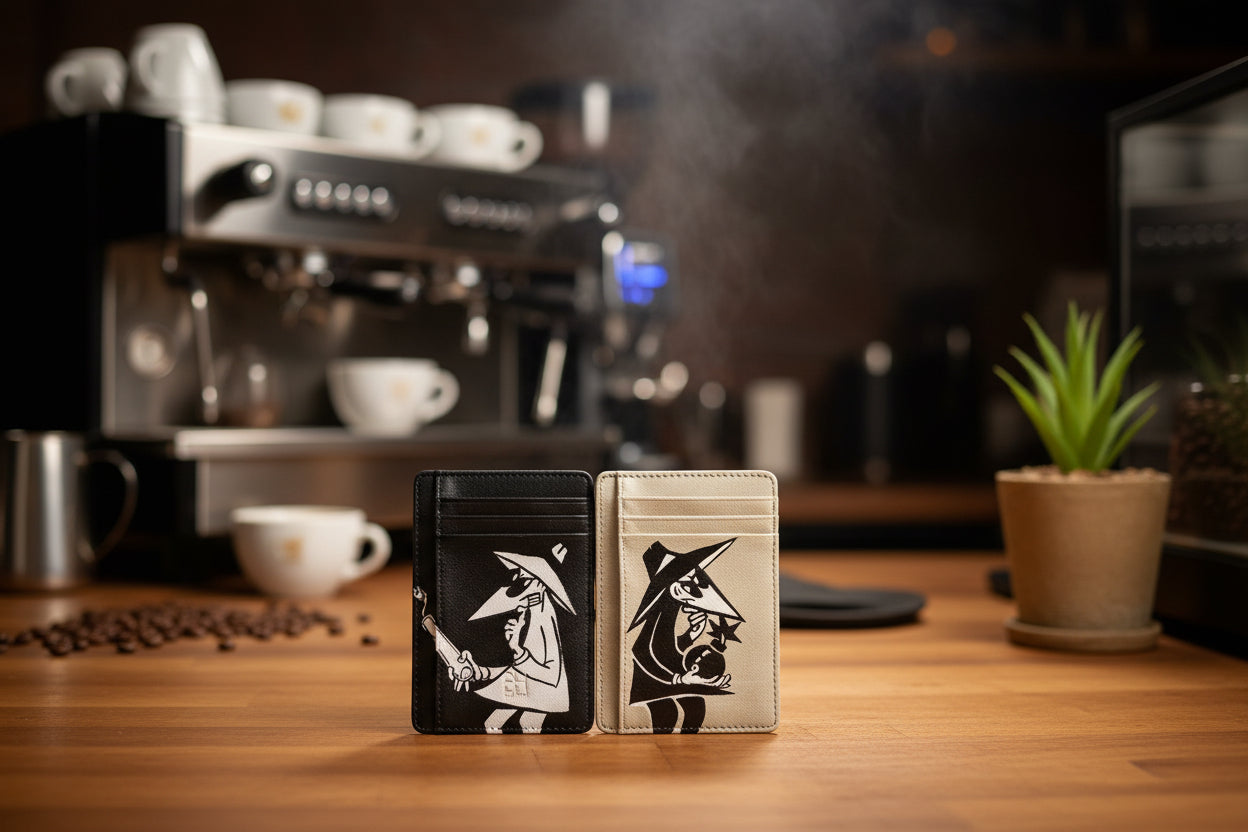 SPY VS. SPY LEATHER WALLET