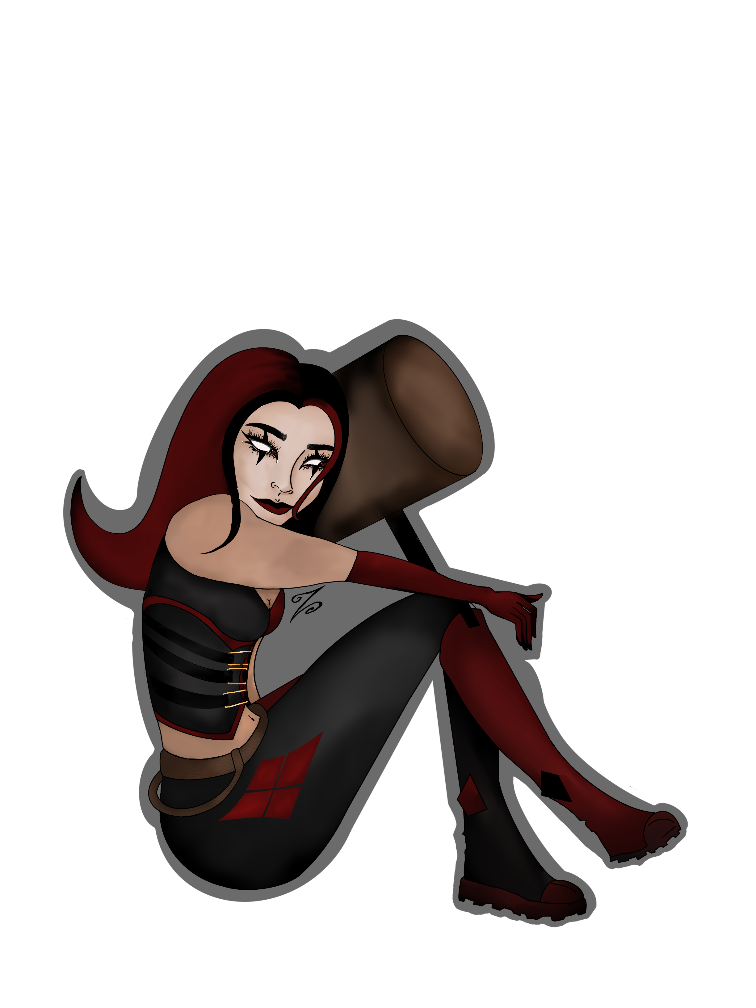 ILL BE YOUR GIRL STICKER